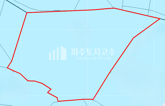경기 파주시 파주읍 백석리 백석리 산업존 임야 3800평 매매 공장부지 추천 매매 매물번호 10419 사진 2