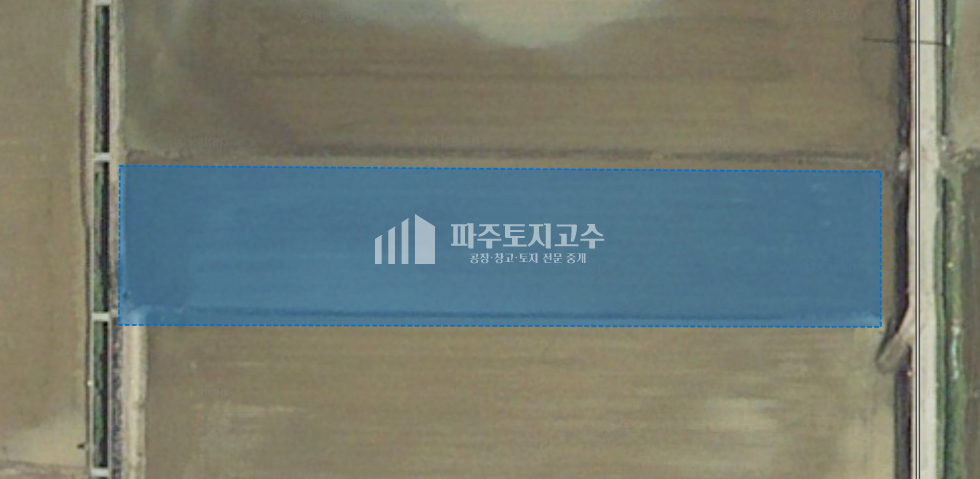 경기 파주시 파주읍 백석리 백석리 생산관리 답 585평 매매 매물번호 11090 사진 1