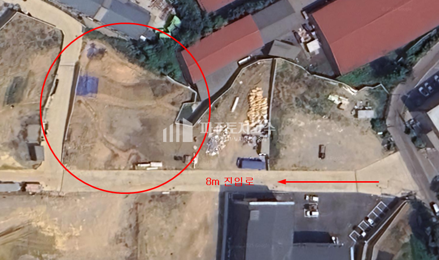 경기 파주시 하지석동 하지석동 산업존 임야 674평 공장허가 토목완료 40피트 하수직관 매매 매물번호 10887 사진 1