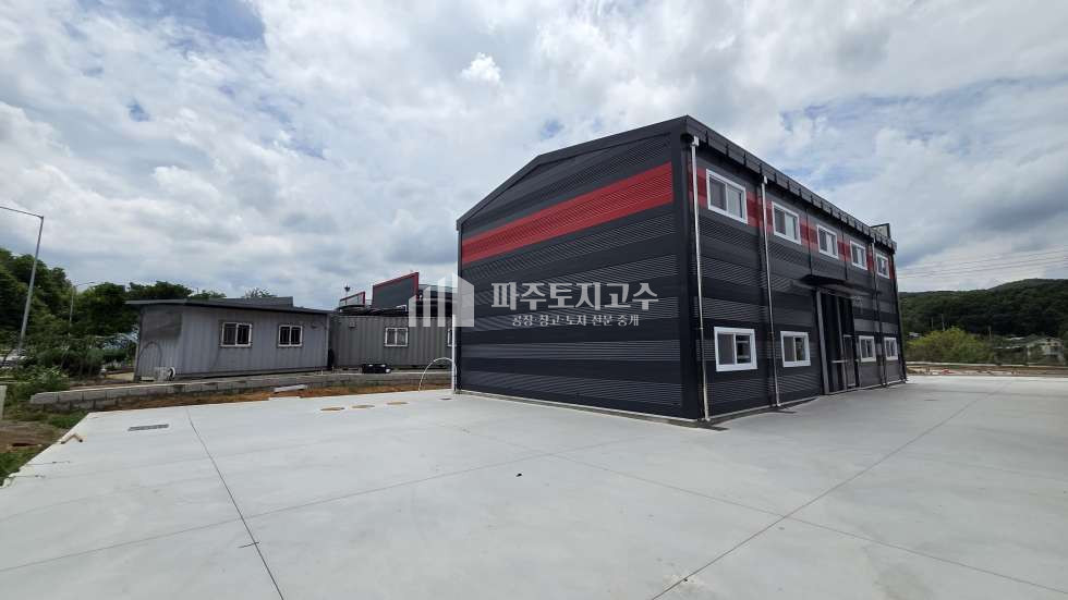 경기 파주시 월롱면 위전리 1동 월롱IC 대로변 신축 60평 층고7.5 대로변진입 단독마당 민원무 월세 매물번호 10945 사진 5
