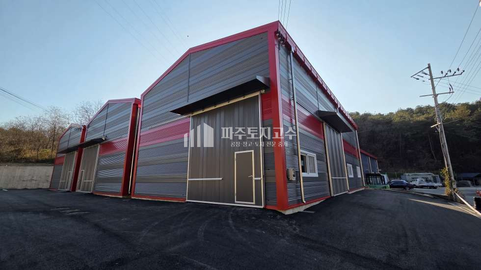 경기 파주시 월롱면 덕은리 1동 덕은리 신축 창고 60평 층고8.5 민원무 40피트 월세 매물번호 11234 사진 1