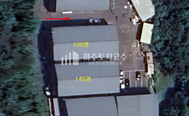 경기 파주시 월롱면 덕은리 월롱면 공장 244평 층고9.8 대형차 단독마당 민원무 월세 매물번호 11040 사진 2