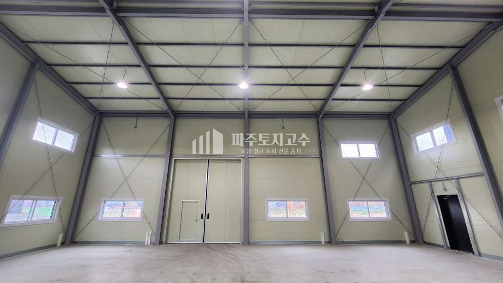 경기 파주시 조리읍 오산리 오산리 신축 57평 2동 층고8 하수직관 단독마당 40피트 매매 매물번호 10848 사진 10