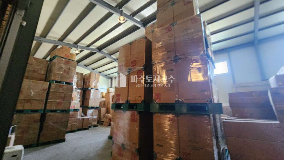 경기 파주시 월롱면 영태리 월롱면 대형 가설창고 2000평 4단랙 40피트 매매 매물번호 10449 사진 4