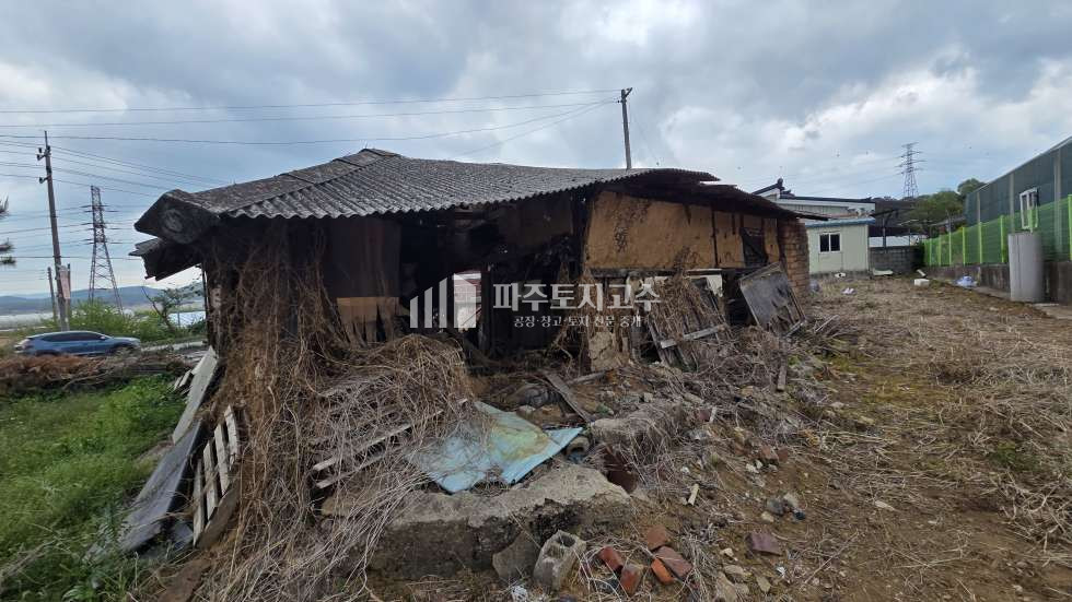 경기 파주시 월롱면 위전리 위전리 마을안 토지 305평 폐가 지적도상맹지 현황도로접 주말농장 매매 매물번호 11295 사진 2